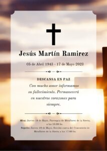 Pożegnanie Jesus Martin Ramireza
