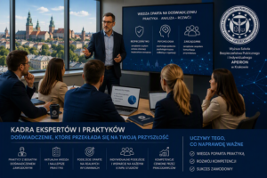 Eksperci i praktycy prowadzący zajęcia na studiach podyplomowych Apeiron w Krakowie.