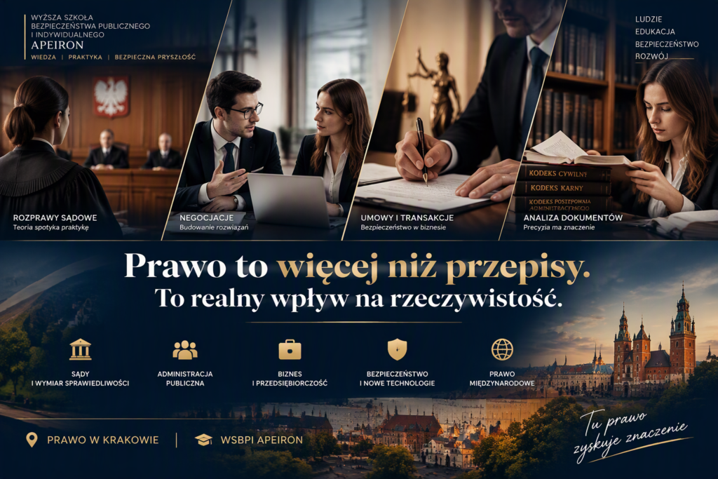 Praktyczne zastosowanie wiedzy prawniczej podczas negocjacji, analizy dokumentów i postępowań sądowych.